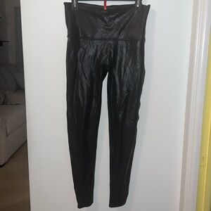 Spanx Faux Leather Leggings